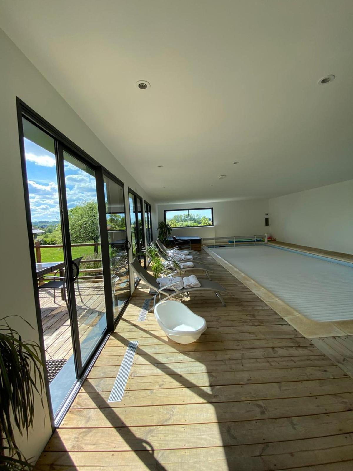 Piscine Interieure Privee Chauffee Toute L Annee Et Spa St Martin Saint-Martin-l'Hortier Eksteriør bilde