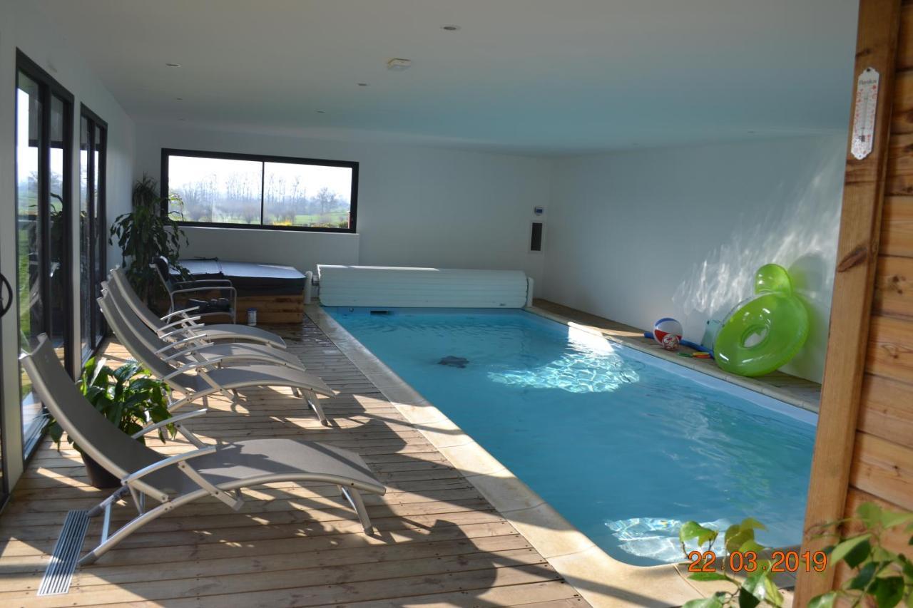 Piscine Interieure Privee Chauffee Toute L Annee Et Spa St Martin Saint-Martin-l'Hortier Eksteriør bilde
